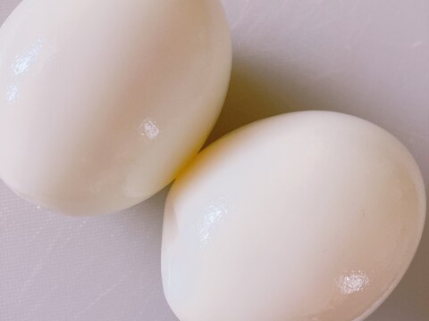 固茹で茹で卵⭐️簡単ゆで卵